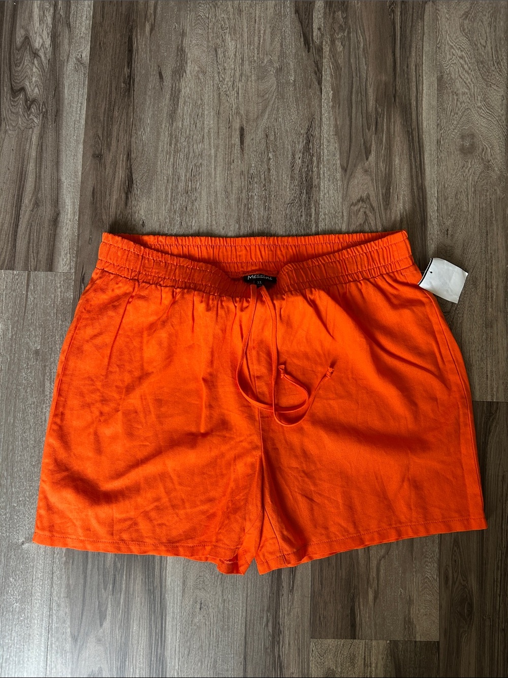 Bright Orange Shorts for Women